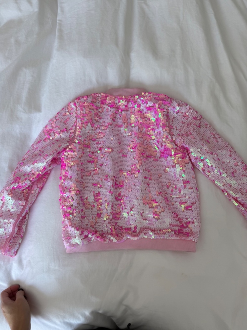 Pink Sequin Jacket - Picture 3 of 4